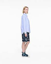 Marc Jacobs Marc Jacobs The Sequin Daisy Denim High Top Sneaker Vintage Indigo Vintage Indigo