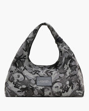 Marc Jacobs Marc Jacobs The Marc Camo Denim XL Sack Bag Grey Wash Grey Wash
