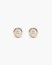Marc Jacobs Marc Jacobs The Button Mother Of Pearl Stud Earrings Gold/Mop Gold/mop
