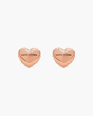 Marc Jacobs Marc Jacobs Balloon Heart Earrings Antique Rose Gold Antique Rose Gold