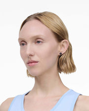 Marc Jacobs Marc Jacobs The Daisy Pave Earrings Black/Crystal Black/crystal