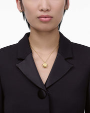Marc Jacobs Marc Jacobs The Daisy Balloon Necklace Light Antique Gold Light Antique Gold