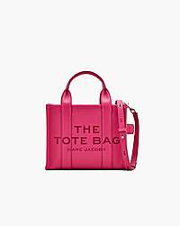Marc Jacobs Marc Jacobs The Leather Small Tote Bag Raspberry Pink Raspberry Pink