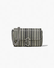 Marc Jacobs Marc Jacobs The Monogram Leather J Marc Mini Bag Black/White Black/white