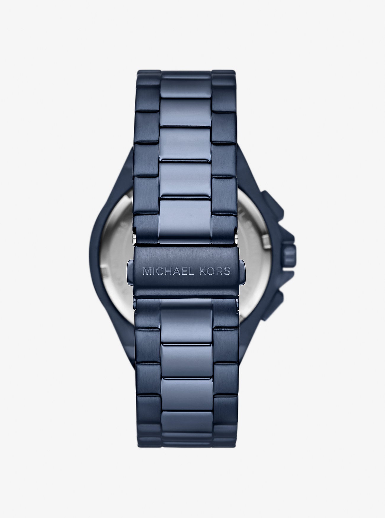 Michael Kors Oversized Lennox Blue-Tone Watch Navy
