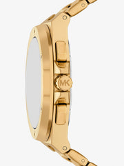 Michael Kors Oversized Lennox Gold-Tone Watch Gold