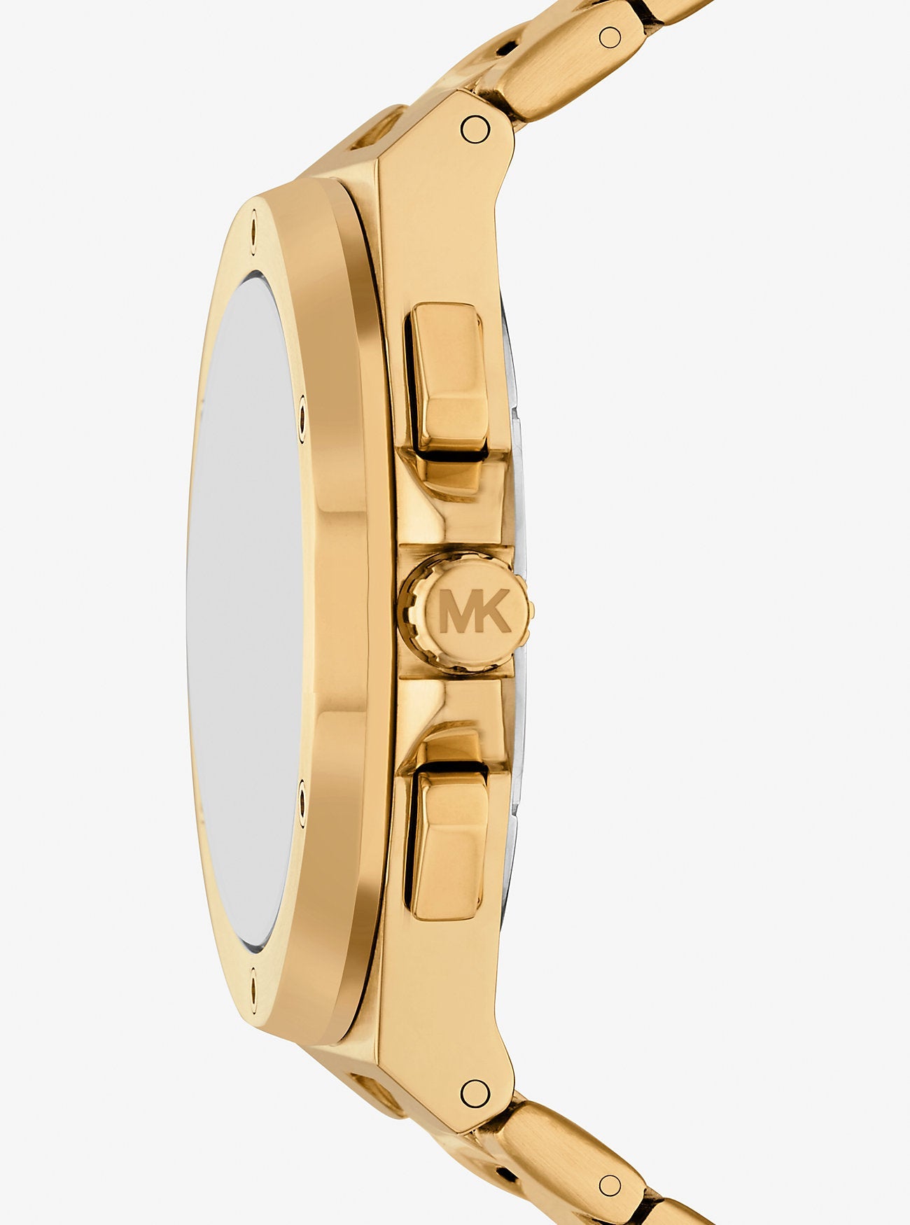 Michael Kors Oversized Lennox Gold-Tone Watch Gold