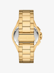 Michael Kors Oversized Lennox Gold-Tone Watch Gold