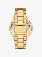 Michael Kors Oversized Lennox Gold-Tone Watch Gold
