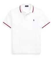 Polo Ralph Lauren  Men White Solid Polo T-shirt