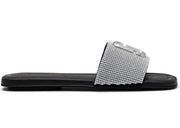 Marc Jacobs Leather Sandal Black Crystal (Women's)