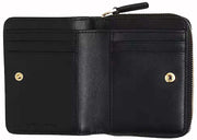 Marc Jacobs The Leather Mini Compact Wallet Black