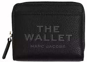 Marc Jacobs The Leather Mini Compact Wallet Black