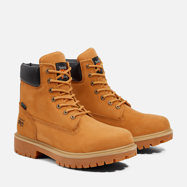 Timberland Direct Attach 6" Soft Toe Waterproof Work Boot Brown Men'S