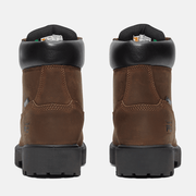 Timberland Direct Attach 6" Steel Toe Waterproof Work Boot Brown Men'S