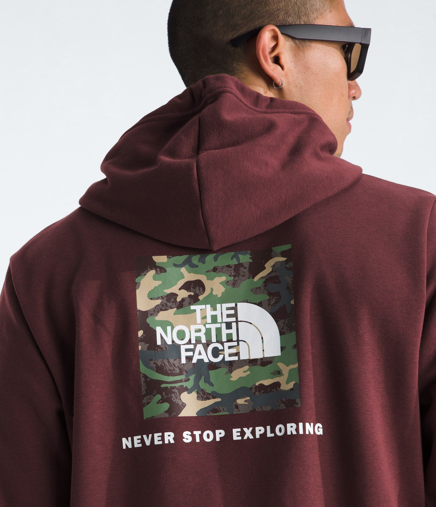 The North Face Men’s Evolution Box Camo Fill Hoodie—Graphic Sumac