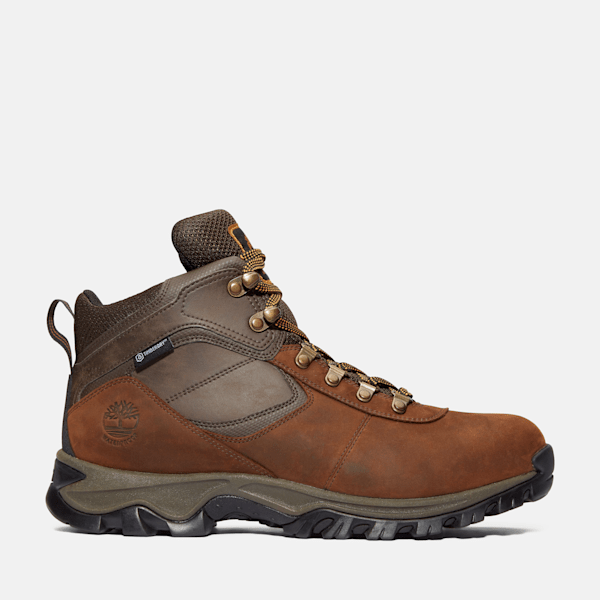 Timberland Mens Mt Maddsen Mid Waterproof Hiking Boot Wheat Mesh