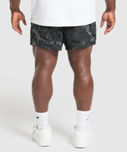 Gymshark Lifting Mesh 5" Shorts Graphite Grey
