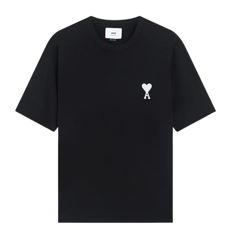 AMI Paris Ami de Coeur T-Shirt Black
