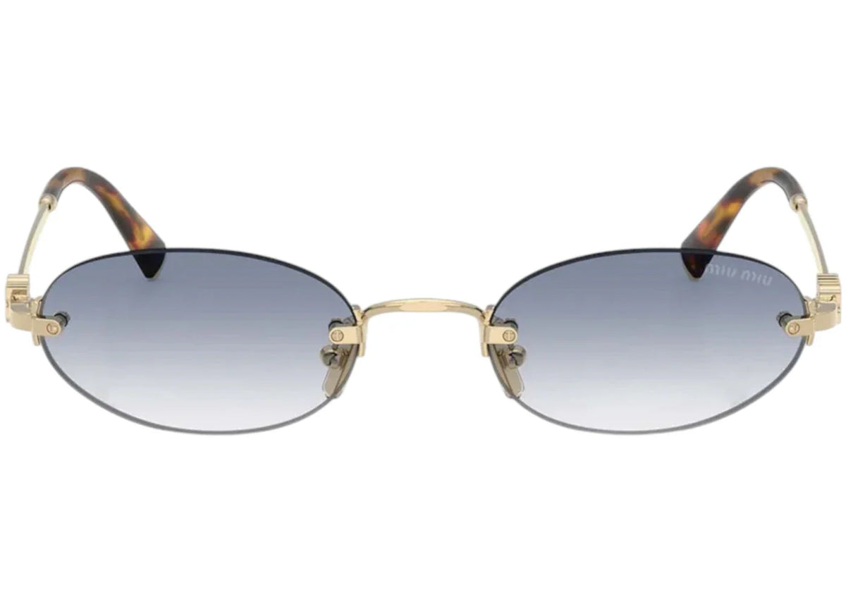 Miu Miu Logo Sunglasses Indigo (0MU A54S ZVN80O)