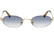 Miu Miu Logo Sunglasses Indigo (0MU A54S ZVN80O)