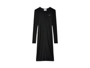 Miu Miu Silk Jersey Dress Nero