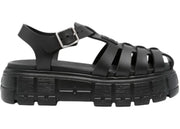 Miu Miu Soft Cage Sandal Nero (Women's)