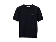 Miu Miu Wool Crewneck Sweater Bleu