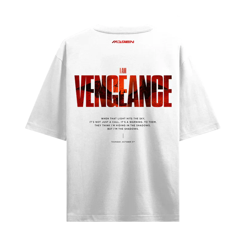 Myugen Vengeance Oversized T-Shirt White