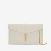 DeMellier The Tokyo Clutch off-white smooth