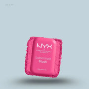 NYX Professional Makeup Buttermelt Powder Blush up to 12H Wear- Butta with time