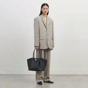 DeMellier The New York deep tan suede & tan smooth