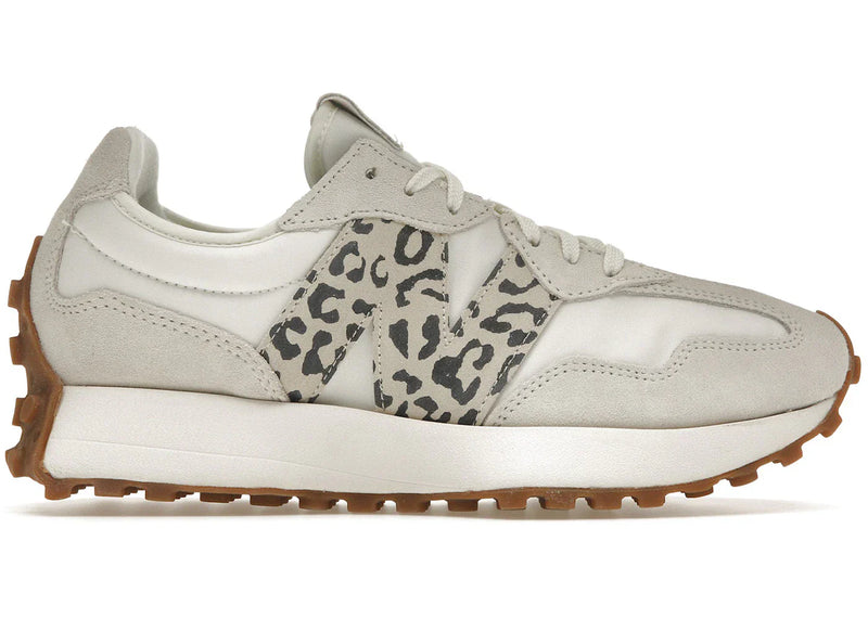 New Balance 327 Sea Salt Leopard Pantera Womens
