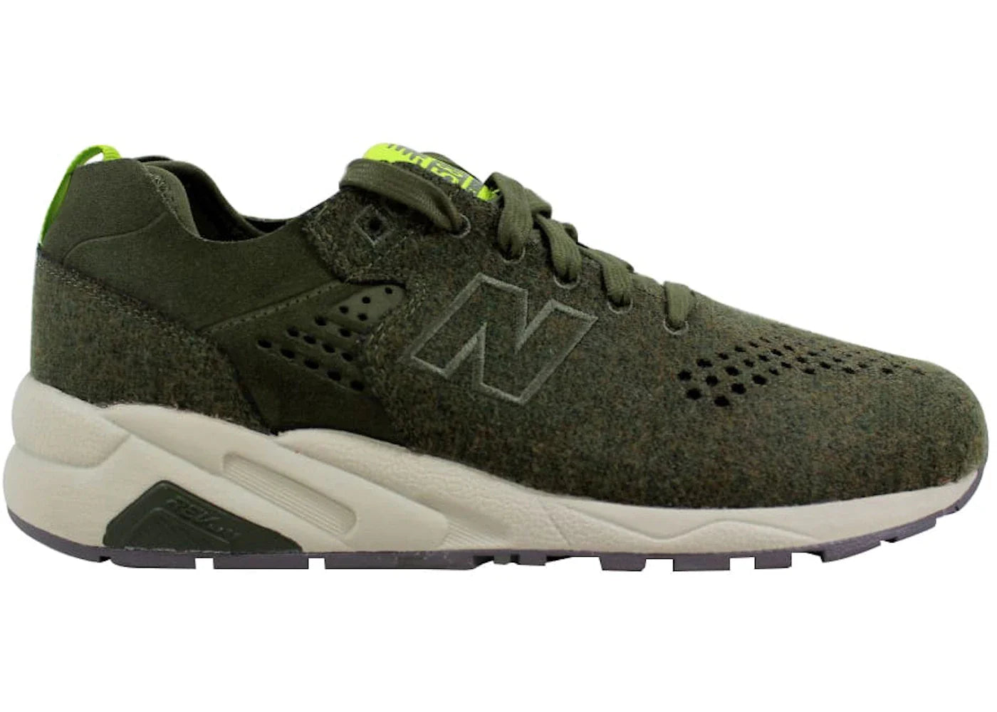 New Balance 580 Re-Engineered Wool Olive Green