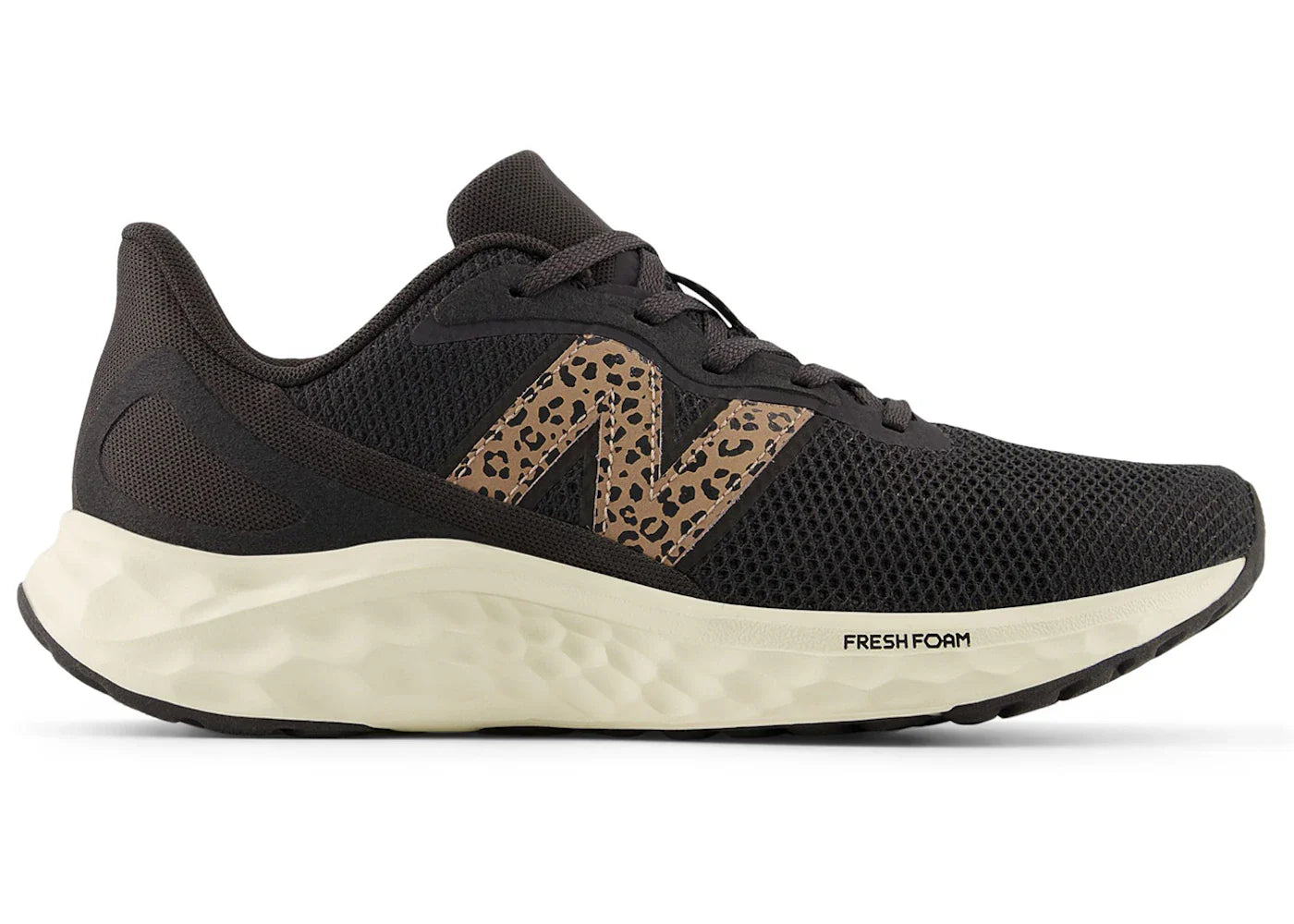 New Balance Fresh Foam Arishi V4 Black Cement Flat Taupe Angora Womens