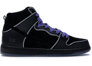 Nike Sb Dunk High Black Purple Box
