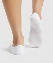 Gymshark No Show Socks 3Pk White