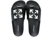 Off-White Arrow Slide Black White