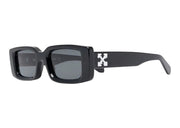 OFF-WHITE Arthur Square Frame Sunglasses Black/White SS22 (OERI016C99PLA0011007)