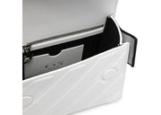 Off-White Binder 18 Shoulder Bag Ss22 Diag Embossed White Black