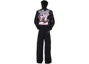 Off-White C/O Chicago Bulls Varsity Jacket Black