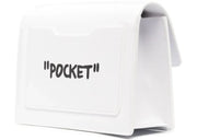 Off-White Cash Inside Ss22 Jitney Bag White/Black