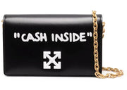 Off-White Jitney 0.5 Crossbody Bag Black
