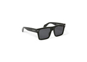 OFF-WHITE Lawton Square Sunglasses Black/Dark Grey (OERI109S24PLA0011007-FR)