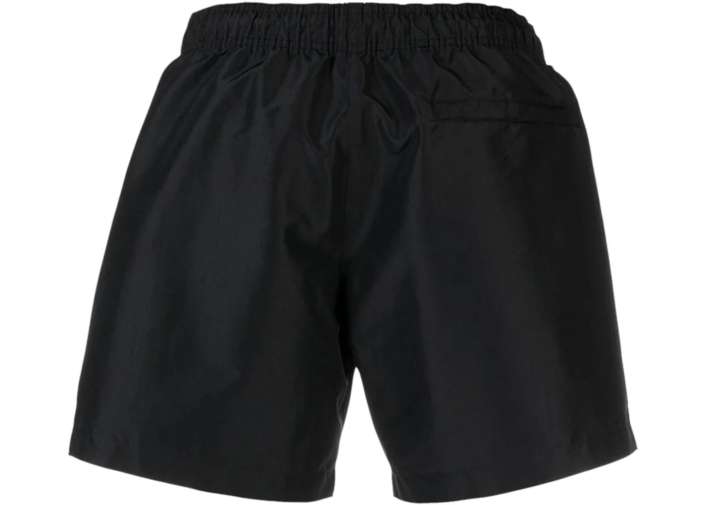 Off-White Off Logo Print Swim Shorts Black