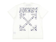 OFF-WHITE Oversized Fit Airport Tape T-Shirt White