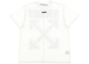 OFF-WHITE Oversized Fit Airport Tape T-Shirt White