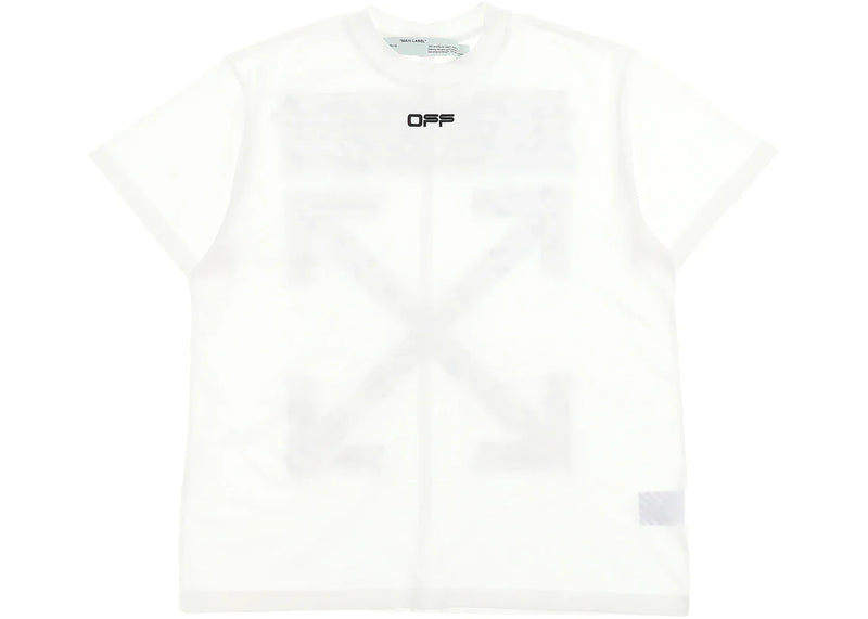 OFF-WHITE Oversized Fit Airport Tape T-Shirt White