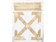 OFF-WHITE Slim Fit Tape Arrows T-Shirt White/Beige