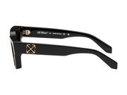 OFF-WHITE Virgil Square Frame Sunglasses Black/Red (OERI126C99PLA0011025)